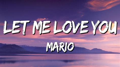 let love you mario lyrics|More.